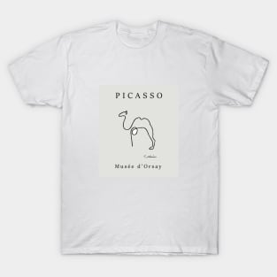 Pablo Picasso abstract camel, contemporary design T-Shirt